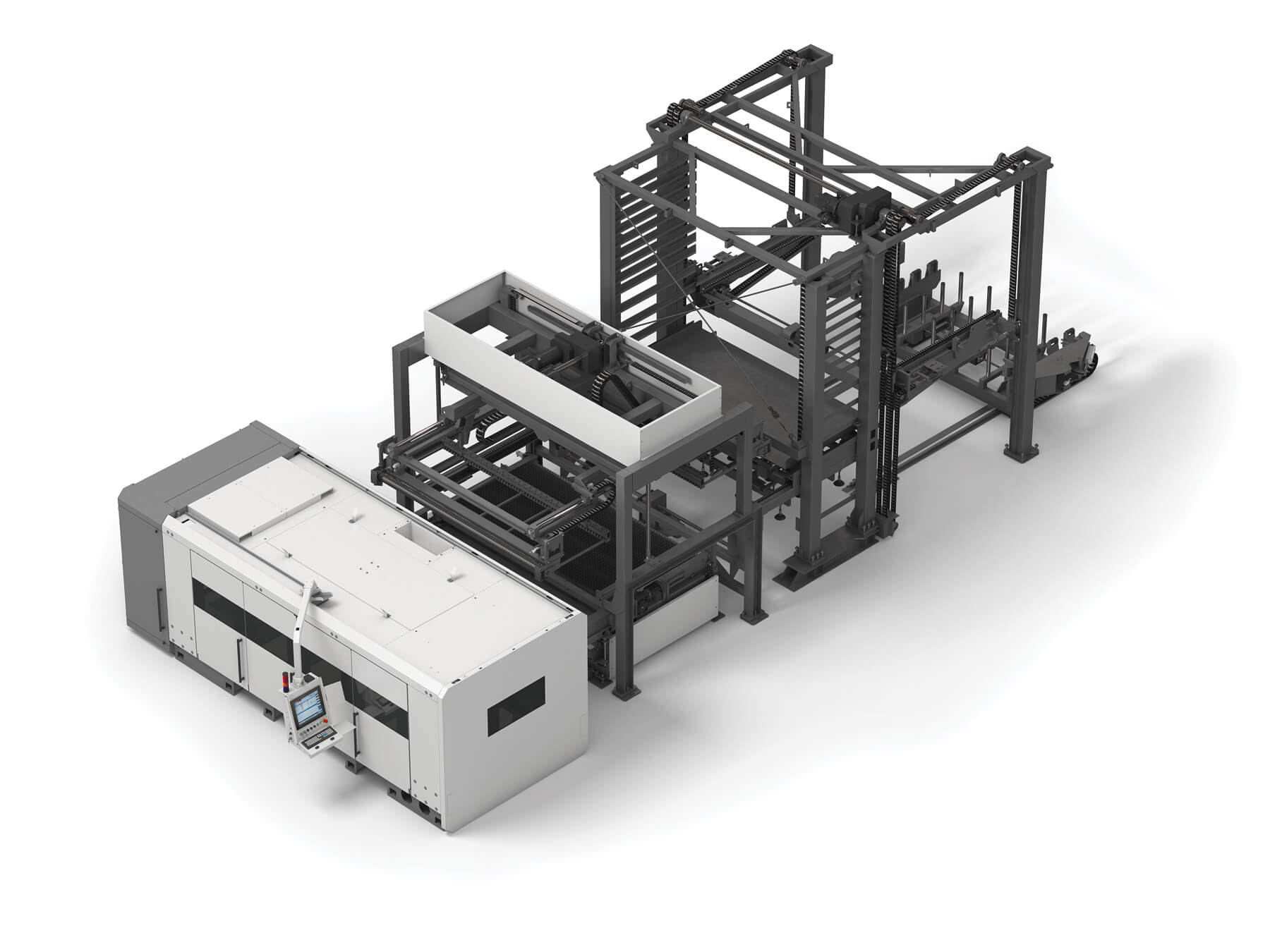 Taglio laser magazzino