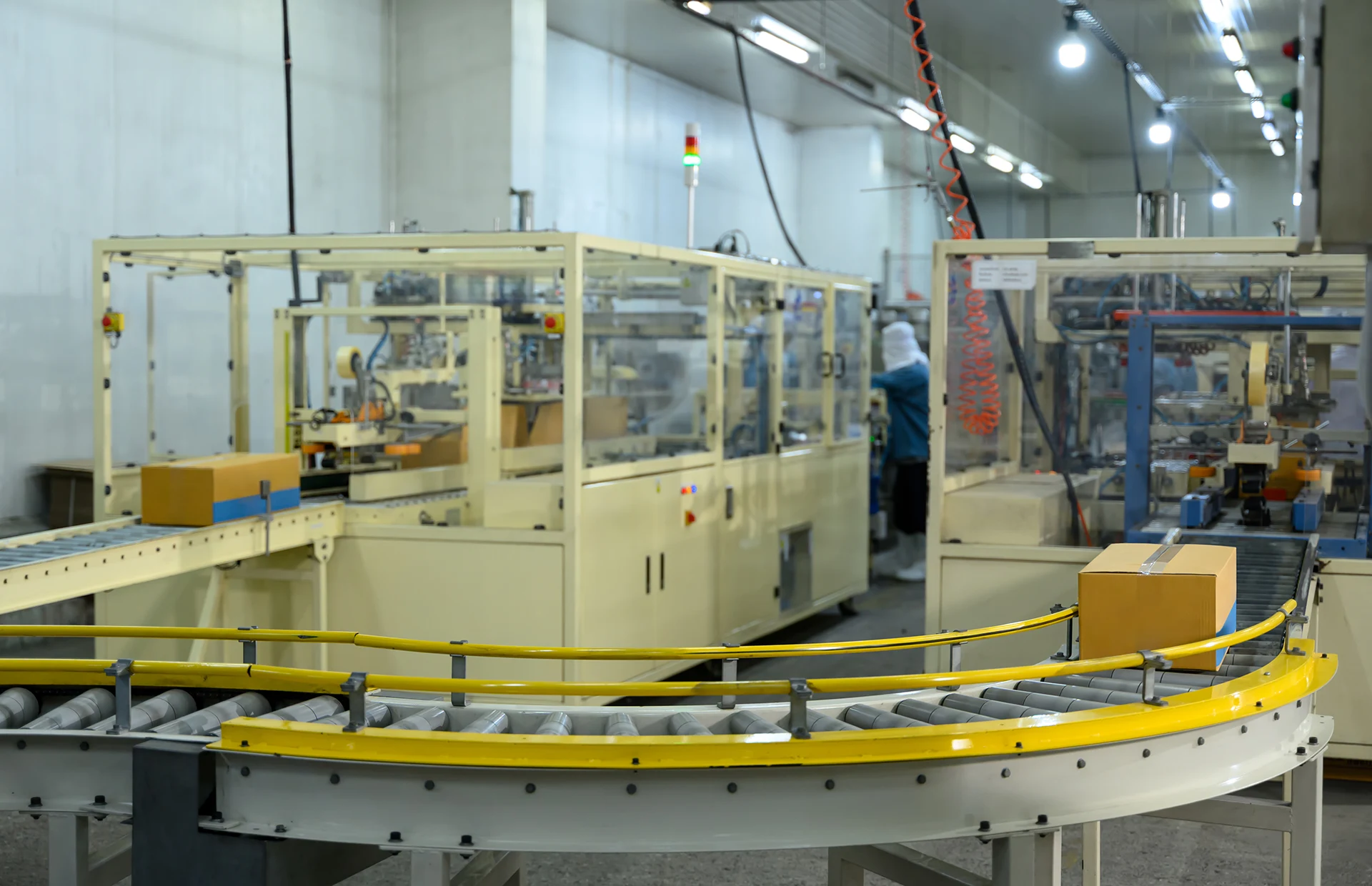 Macchine inscatolatrici per la logistica